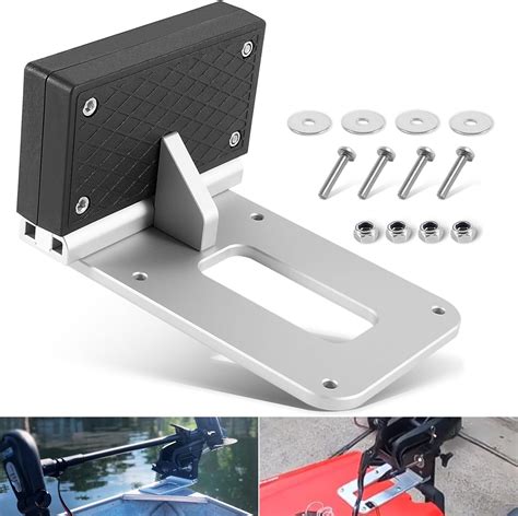 metal trolling motor mounting bracket|adjustable trolling motor bracket.